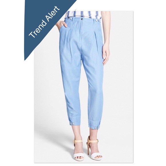 Rebecca Minkoff Pants - NWT Rebecca Minkoff Mattie Pants Steele Blue